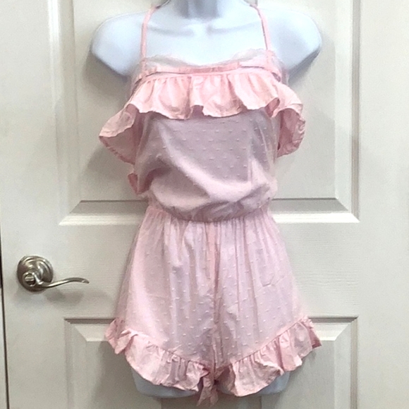 💋NWT VS SWISS DOT NIGHTY ROMPER - Picture 2 of 4